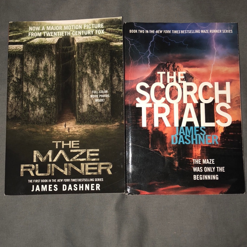 The Maze Runner & The Scorch Trials Book Set